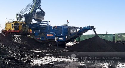 The Crawler Mobile Crushing Plant of Kefid Machinery operated stably in the extremely cold environment of Russia