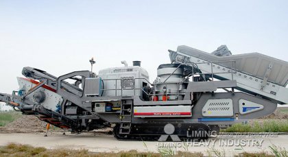 Mobile Jaw Crushing Plant on a Crawler Chassis